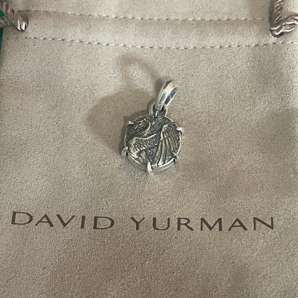 David yurman dragón pendant sterling silver ..